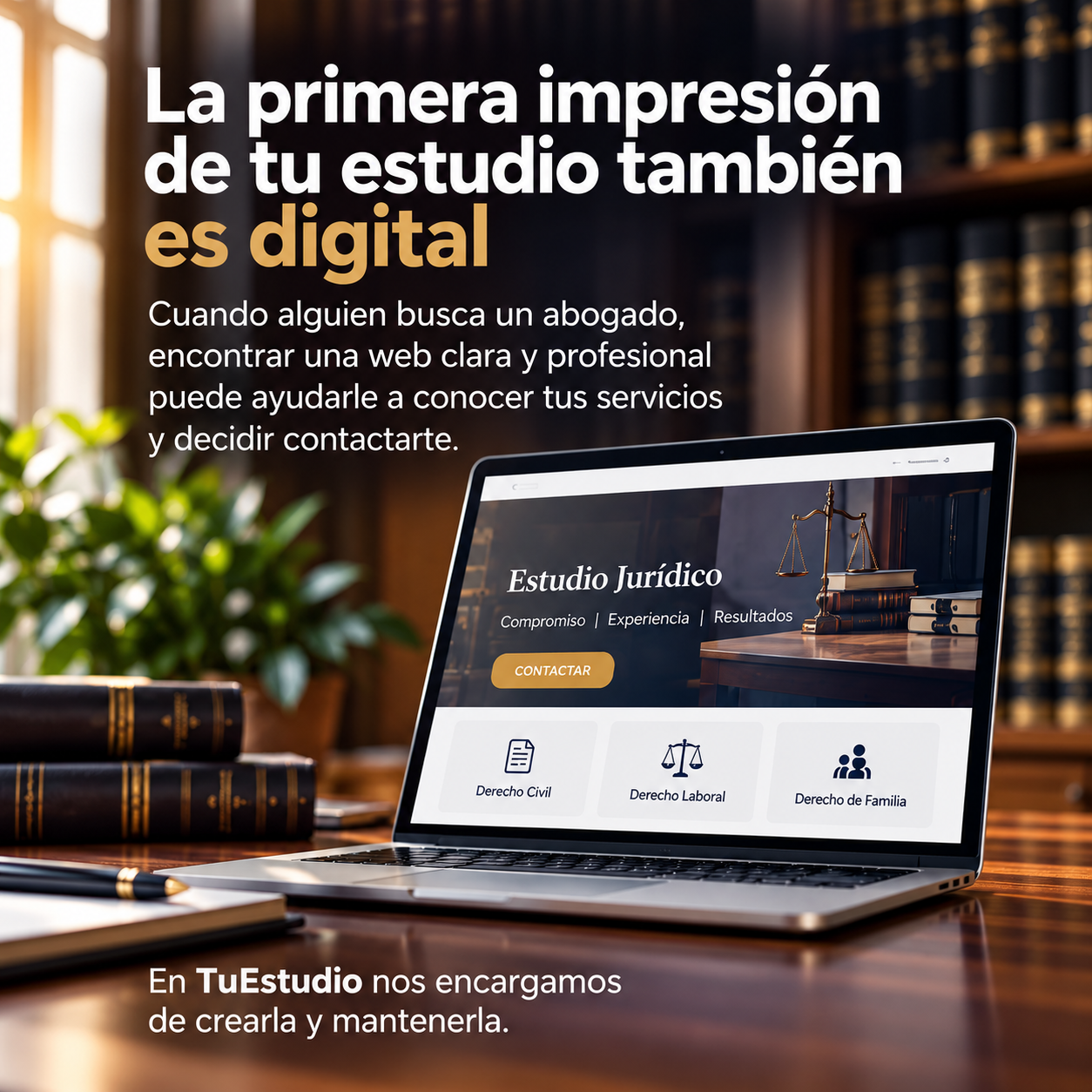 Diseño Web para Estudio Jurídico